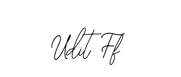 Similarly Bearetta-2O07w is the best handwritten signature design. Signature creator online .You can use it as an online autograph creator for name Udit Ff. Udit Ff signature style 12 images and pictures png