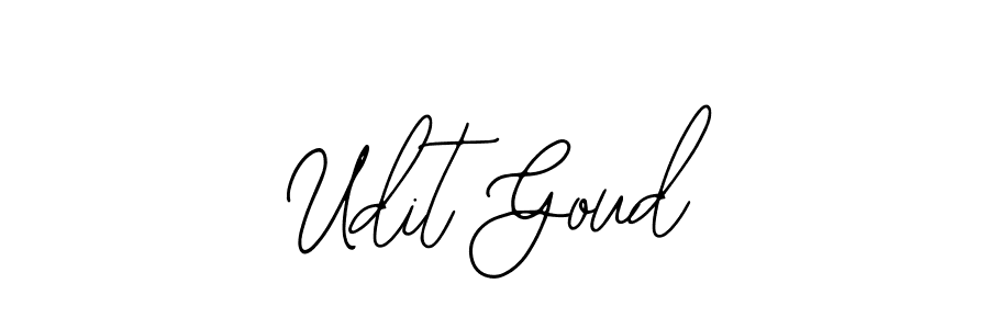 Bearetta-2O07w is a professional signature style that is perfect for those who want to add a touch of class to their signature. It is also a great choice for those who want to make their signature more unique. Get Udit Goud name to fancy signature for free. Udit Goud signature style 12 images and pictures png
