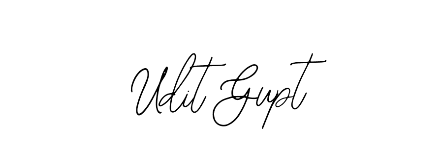 Similarly Bearetta-2O07w is the best handwritten signature design. Signature creator online .You can use it as an online autograph creator for name Udit Gupt. Udit Gupt signature style 12 images and pictures png