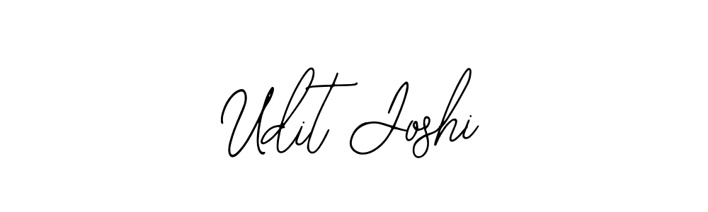 Udit Joshi stylish signature style. Best Handwritten Sign (Bearetta-2O07w) for my name. Handwritten Signature Collection Ideas for my name Udit Joshi. Udit Joshi signature style 12 images and pictures png