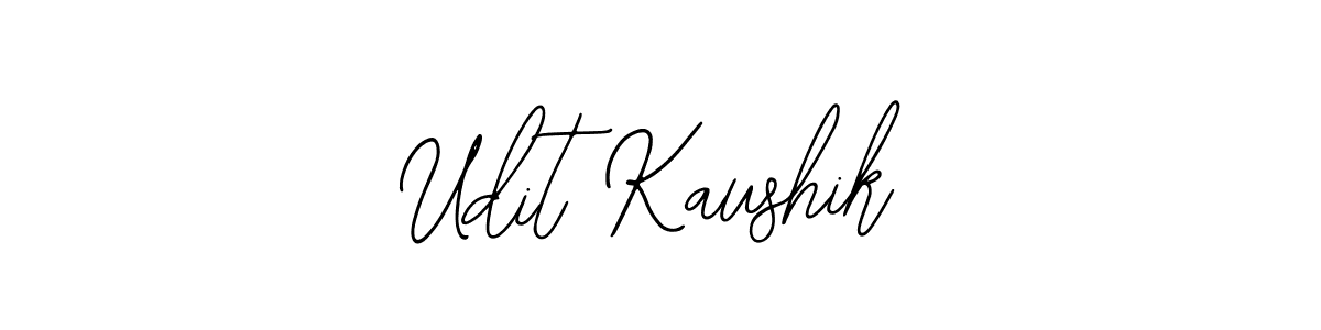 Design your own signature with our free online signature maker. With this signature software, you can create a handwritten (Bearetta-2O07w) signature for name Udit Kaushik. Udit Kaushik signature style 12 images and pictures png