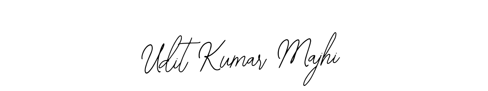 You should practise on your own different ways (Bearetta-2O07w) to write your name (Udit Kumar Majhi) in signature. don't let someone else do it for you. Udit Kumar Majhi signature style 12 images and pictures png