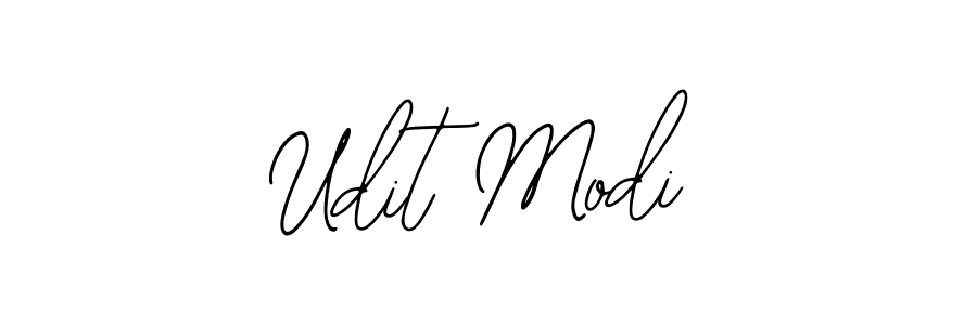 Bearetta-2O07w is a professional signature style that is perfect for those who want to add a touch of class to their signature. It is also a great choice for those who want to make their signature more unique. Get Udit Modi name to fancy signature for free. Udit Modi signature style 12 images and pictures png