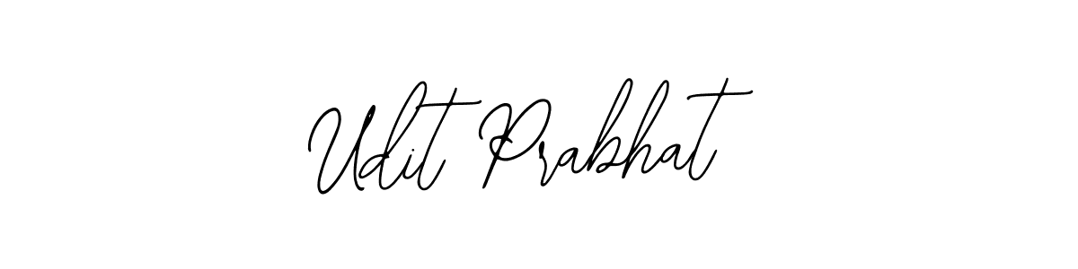 Udit Prabhat stylish signature style. Best Handwritten Sign (Bearetta-2O07w) for my name. Handwritten Signature Collection Ideas for my name Udit Prabhat. Udit Prabhat signature style 12 images and pictures png