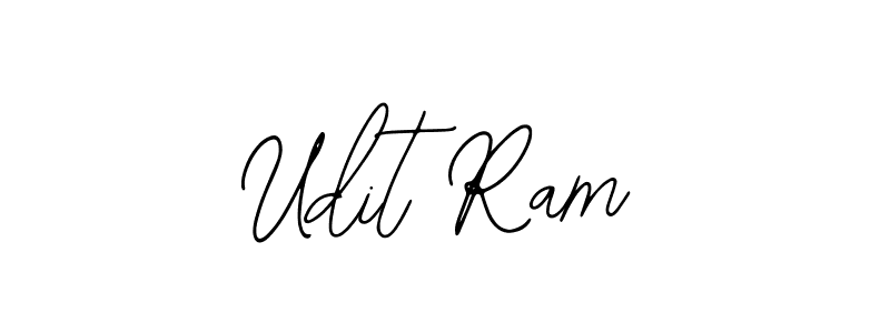 if you are searching for the best signature style for your name Udit Ram. so please give up your signature search. here we have designed multiple signature styles  using Bearetta-2O07w. Udit Ram signature style 12 images and pictures png