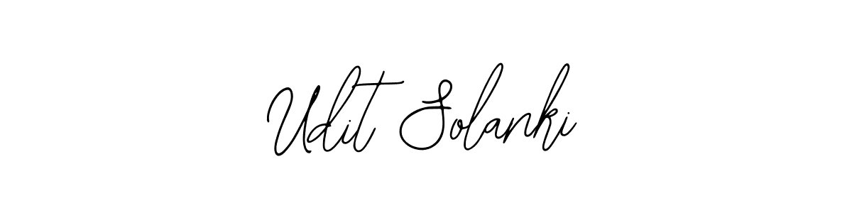 Udit Solanki stylish signature style. Best Handwritten Sign (Bearetta-2O07w) for my name. Handwritten Signature Collection Ideas for my name Udit Solanki. Udit Solanki signature style 12 images and pictures png