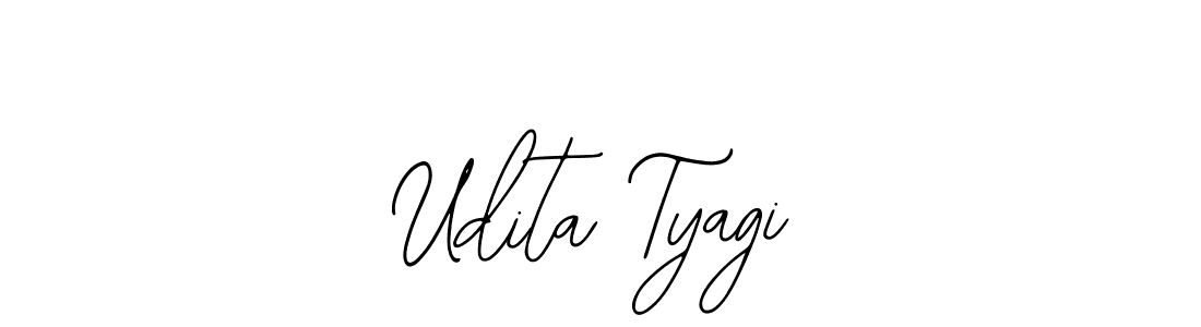 How to make Udita Tyagi signature? Bearetta-2O07w is a professional autograph style. Create handwritten signature for Udita Tyagi name. Udita Tyagi signature style 12 images and pictures png