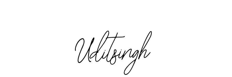 Uditsingh stylish signature style. Best Handwritten Sign (Bearetta-2O07w) for my name. Handwritten Signature Collection Ideas for my name Uditsingh. Uditsingh signature style 12 images and pictures png