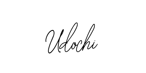 How to make Udochi name signature. Use Bearetta-2O07w style for creating short signs online. This is the latest handwritten sign. Udochi signature style 12 images and pictures png