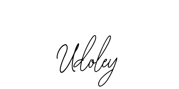 The best way (Bearetta-2O07w) to make a short signature is to pick only two or three words in your name. The name Udoley include a total of six letters. For converting this name. Udoley signature style 12 images and pictures png
