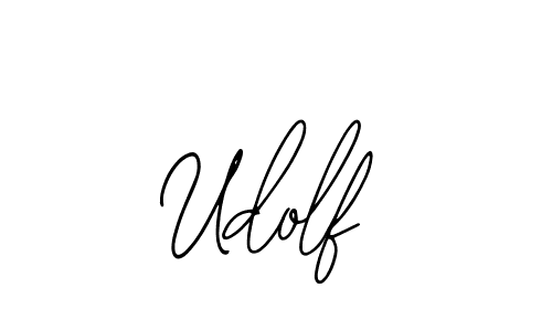 How to make Udolf name signature. Use Bearetta-2O07w style for creating short signs online. This is the latest handwritten sign. Udolf signature style 12 images and pictures png