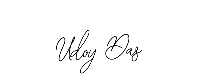 Also You can easily find your signature by using the search form. We will create Udoy Das name handwritten signature images for you free of cost using Bearetta-2O07w sign style. Udoy Das signature style 12 images and pictures png