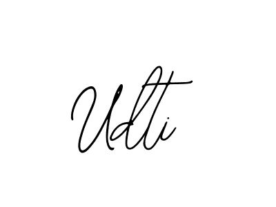 The best way (Bearetta-2O07w) to make a short signature is to pick only two or three words in your name. The name Udti include a total of six letters. For converting this name. Udti signature style 12 images and pictures png