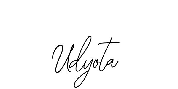 You should practise on your own different ways (Bearetta-2O07w) to write your name (Udyota) in signature. don't let someone else do it for you. Udyota signature style 12 images and pictures png