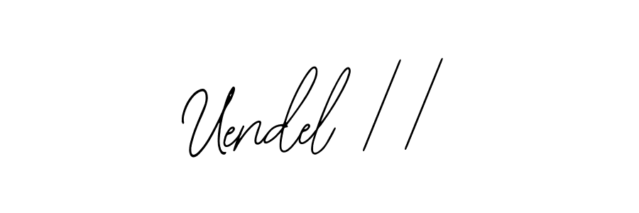 You can use this online signature creator to create a handwritten signature for the name Uendel ||. This is the best online autograph maker. Uendel || signature style 12 images and pictures png