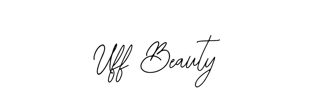 Uff Beauty stylish signature style. Best Handwritten Sign (Bearetta-2O07w) for my name. Handwritten Signature Collection Ideas for my name Uff Beauty. Uff Beauty signature style 12 images and pictures png