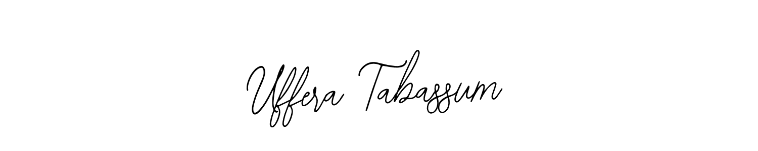 Make a beautiful signature design for name Uffera Tabassum. Use this online signature maker to create a handwritten signature for free. Uffera Tabassum signature style 12 images and pictures png