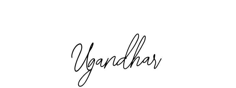 Make a beautiful signature design for name Ugandhar. Use this online signature maker to create a handwritten signature for free. Ugandhar signature style 12 images and pictures png