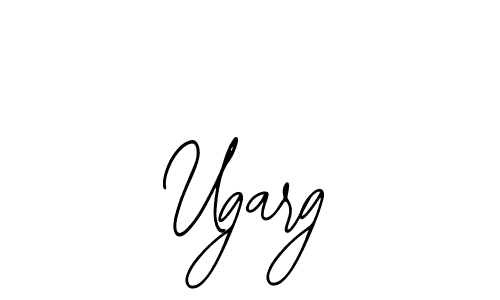 How to make Ugarg signature? Bearetta-2O07w is a professional autograph style. Create handwritten signature for Ugarg name. Ugarg signature style 12 images and pictures png