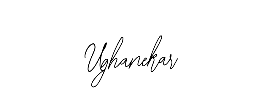 Use a signature maker to create a handwritten signature online. With this signature software, you can design (Bearetta-2O07w) your own signature for name Ughanekar. Ughanekar signature style 12 images and pictures png