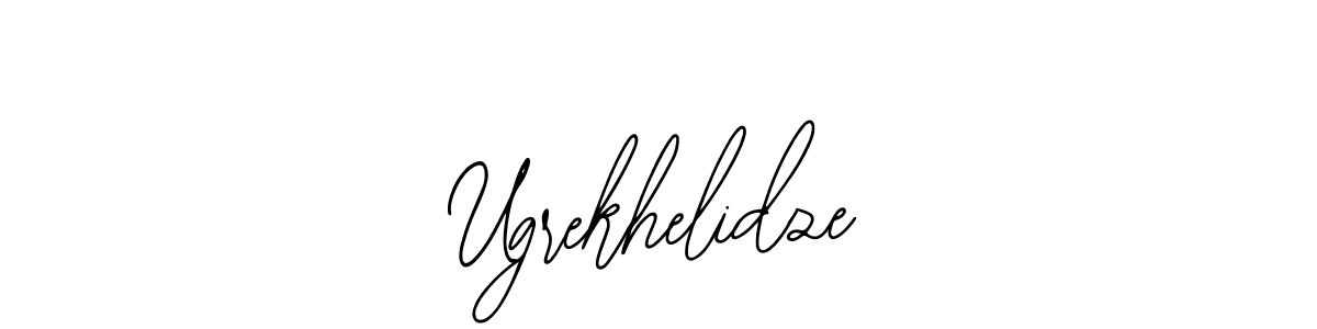 Make a short Ugrekhelidze signature style. Manage your documents anywhere anytime using Bearetta-2O07w. Create and add eSignatures, submit forms, share and send files easily. Ugrekhelidze signature style 12 images and pictures png