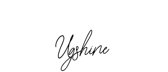 Ugshine stylish signature style. Best Handwritten Sign (Bearetta-2O07w) for my name. Handwritten Signature Collection Ideas for my name Ugshine. Ugshine signature style 12 images and pictures png