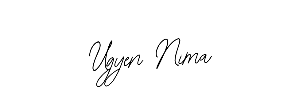 Best and Professional Signature Style for Ugyen Nima. Bearetta-2O07w Best Signature Style Collection. Ugyen Nima signature style 12 images and pictures png