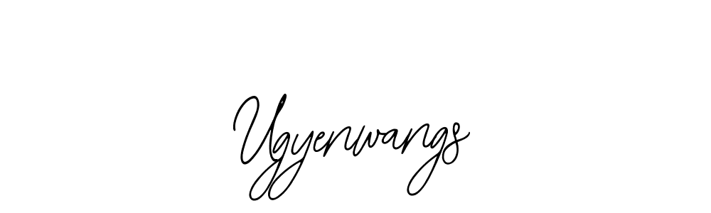if you are searching for the best signature style for your name Ugyenwangs. so please give up your signature search. here we have designed multiple signature styles  using Bearetta-2O07w. Ugyenwangs signature style 12 images and pictures png