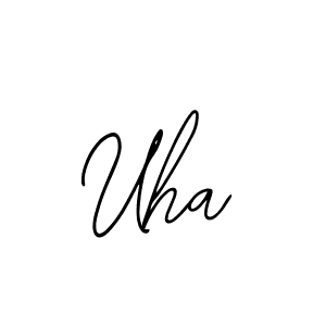 Bearetta-2O07w is a professional signature style that is perfect for those who want to add a touch of class to their signature. It is also a great choice for those who want to make their signature more unique. Get Uha name to fancy signature for free. Uha signature style 12 images and pictures png