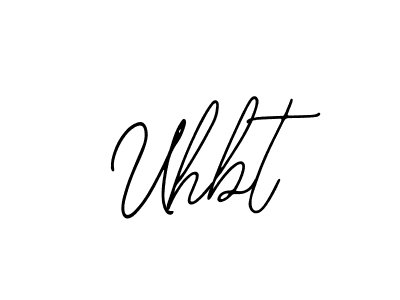 How to make Uhbt signature? Bearetta-2O07w is a professional autograph style. Create handwritten signature for Uhbt name. Uhbt signature style 12 images and pictures png