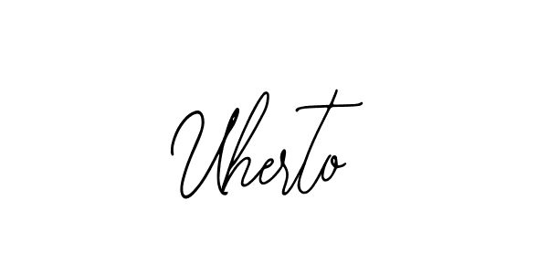 Also You can easily find your signature by using the search form. We will create Uherto name handwritten signature images for you free of cost using Bearetta-2O07w sign style. Uherto signature style 12 images and pictures png