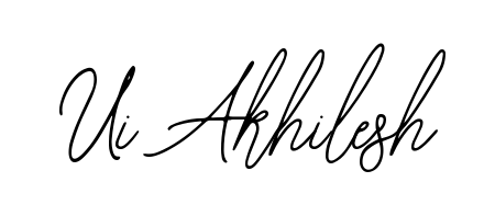 The Bearetta-2O07w typeface gives name Ui Akhilesh a refined look. Suitable for certificates, diplomas, and official verification. Ui Akhilesh signature style 12 images and pictures png