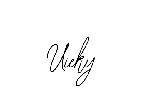 Use a signature maker to create a handwritten signature online. With this signature software, you can design (Bearetta-2O07w) your own signature for name Uieky. Uieky signature style 12 images and pictures png