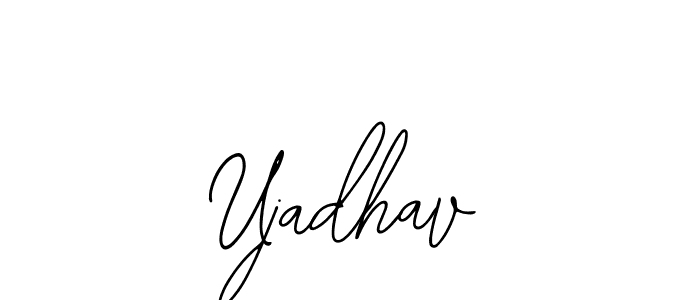 Ujadhav stylish signature style. Best Handwritten Sign (Bearetta-2O07w) for my name. Handwritten Signature Collection Ideas for my name Ujadhav. Ujadhav signature style 12 images and pictures png