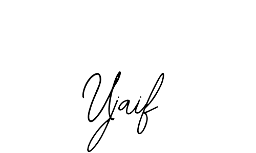 The best way (Bearetta-2O07w) to make a short signature is to pick only two or three words in your name. The name Ujaif include a total of six letters. For converting this name. Ujaif signature style 12 images and pictures png