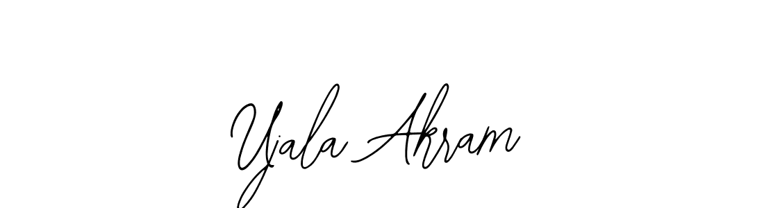 See photos of Ujala Akram official signature by Spectra . Check more albums & portfolios. Read reviews & check more about Bearetta-2O07w font. Ujala Akram signature style 12 images and pictures png