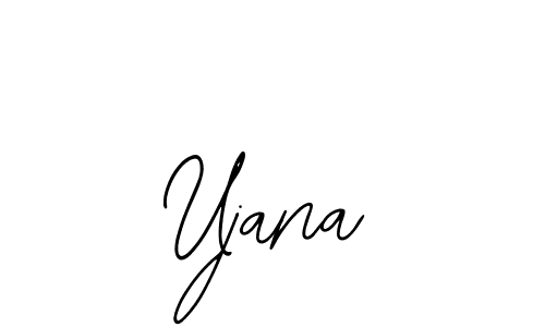 Design your own signature with our free online signature maker. With this signature software, you can create a handwritten (Bearetta-2O07w) signature for name Ujana. Ujana signature style 12 images and pictures png