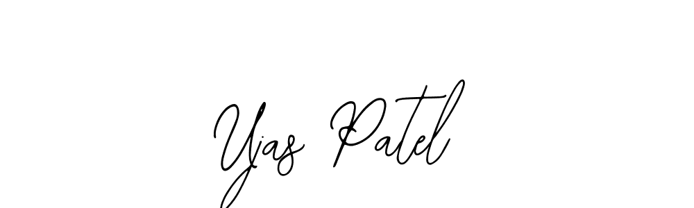 How to make Ujas Patel signature? Bearetta-2O07w is a professional autograph style. Create handwritten signature for Ujas Patel name. Ujas Patel signature style 12 images and pictures png