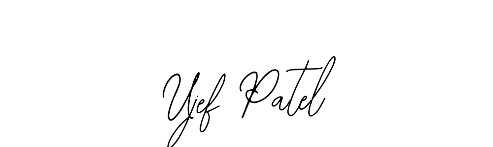 Also we have Ujef Patel name is the best signature style. Create professional handwritten signature collection using Bearetta-2O07w autograph style. Ujef Patel signature style 12 images and pictures png