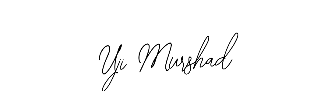 if you are searching for the best signature style for your name Uji Murshad. so please give up your signature search. here we have designed multiple signature styles  using Bearetta-2O07w. Uji Murshad signature style 12 images and pictures png