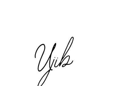 Design your own signature with our free online signature maker. With this signature software, you can create a handwritten (Bearetta-2O07w) signature for name Ujib. Ujib signature style 12 images and pictures png