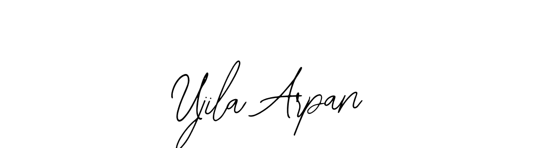 Make a beautiful signature design for name Ujila Arpan. Use this online signature maker to create a handwritten signature for free. Ujila Arpan signature style 12 images and pictures png