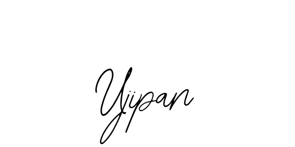 You should practise on your own different ways (Bearetta-2O07w) to write your name (Ujipan) in signature. don't let someone else do it for you. Ujipan signature style 12 images and pictures png
