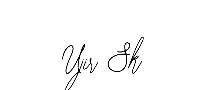 Bearetta-2O07w is a professional signature style that is perfect for those who want to add a touch of class to their signature. It is also a great choice for those who want to make their signature more unique. Get Ujir Sk name to fancy signature for free. Ujir Sk signature style 12 images and pictures png