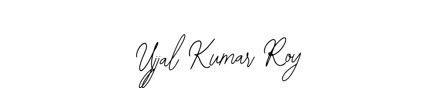How to make Ujjal Kumar Roy name signature. Use Bearetta-2O07w style for creating short signs online. This is the latest handwritten sign. Ujjal Kumar Roy signature style 12 images and pictures png