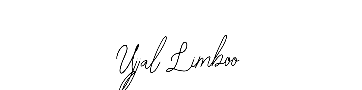 You should practise on your own different ways (Bearetta-2O07w) to write your name (Ujjal Limboo) in signature. don't let someone else do it for you. Ujjal Limboo signature style 12 images and pictures png