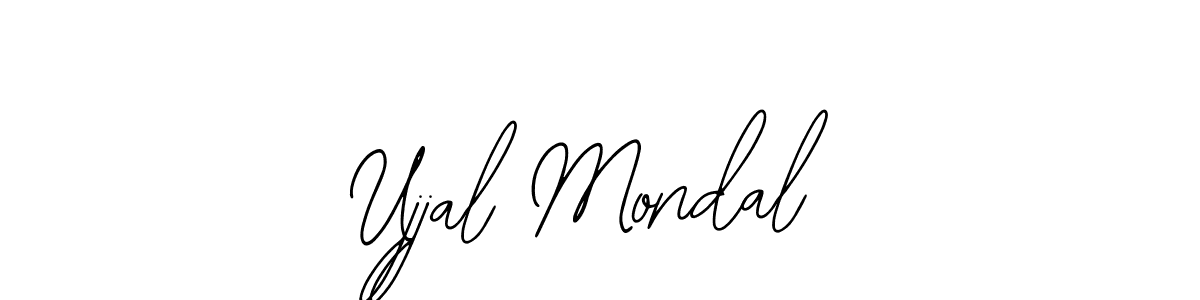 You should practise on your own different ways (Bearetta-2O07w) to write your name (Ujjal Mondal) in signature. don't let someone else do it for you. Ujjal Mondal signature style 12 images and pictures png