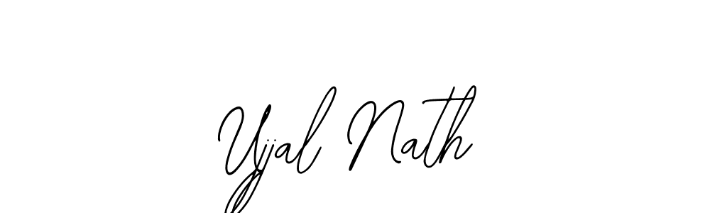 Use a signature maker to create a handwritten signature online. With this signature software, you can design (Bearetta-2O07w) your own signature for name Ujjal Nath. Ujjal Nath signature style 12 images and pictures png