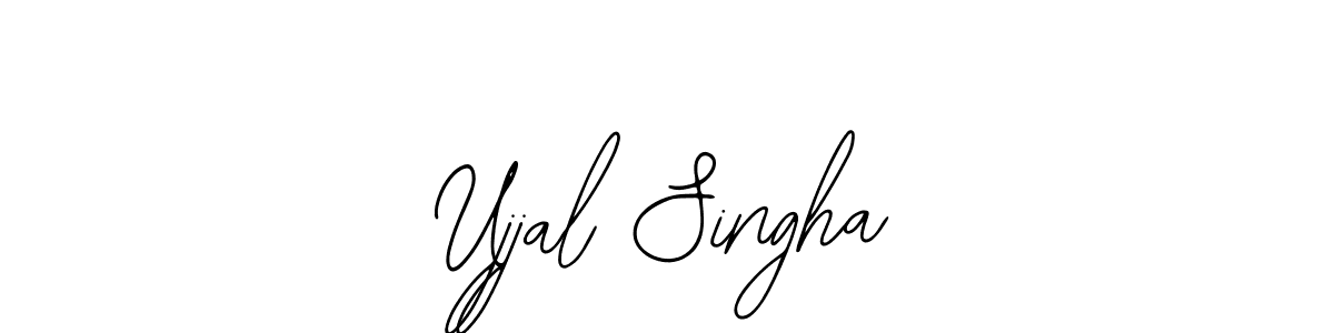 You should practise on your own different ways (Bearetta-2O07w) to write your name (Ujjal Singha) in signature. don't let someone else do it for you. Ujjal Singha signature style 12 images and pictures png