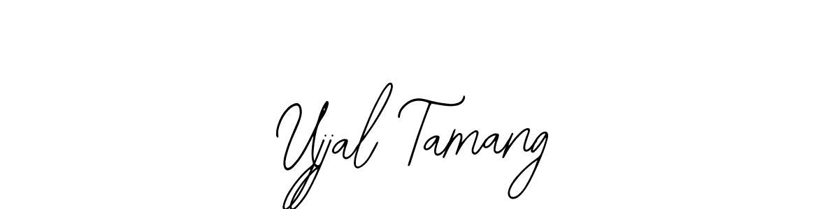 if you are searching for the best signature style for your name Ujjal Tamang. so please give up your signature search. here we have designed multiple signature styles  using Bearetta-2O07w. Ujjal Tamang signature style 12 images and pictures png